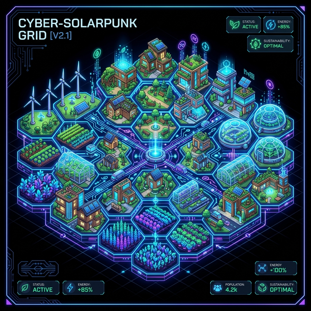 AI Planet Builder Mockup
