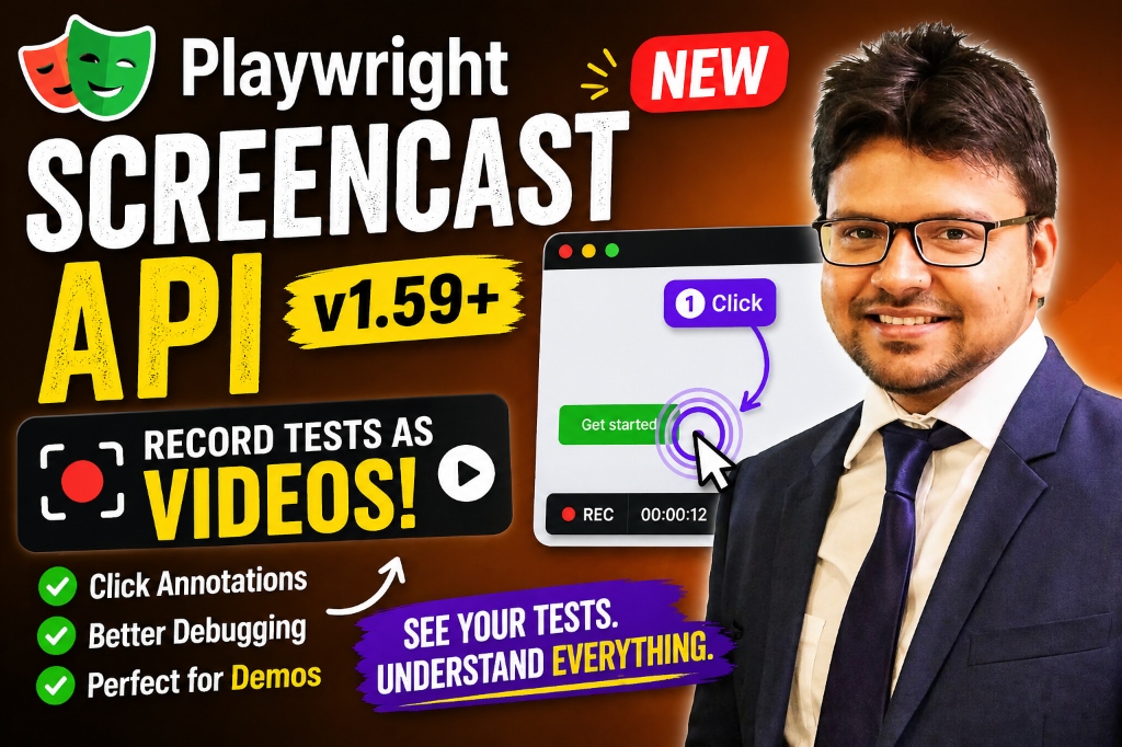 Playwright Screencast API Tutorial